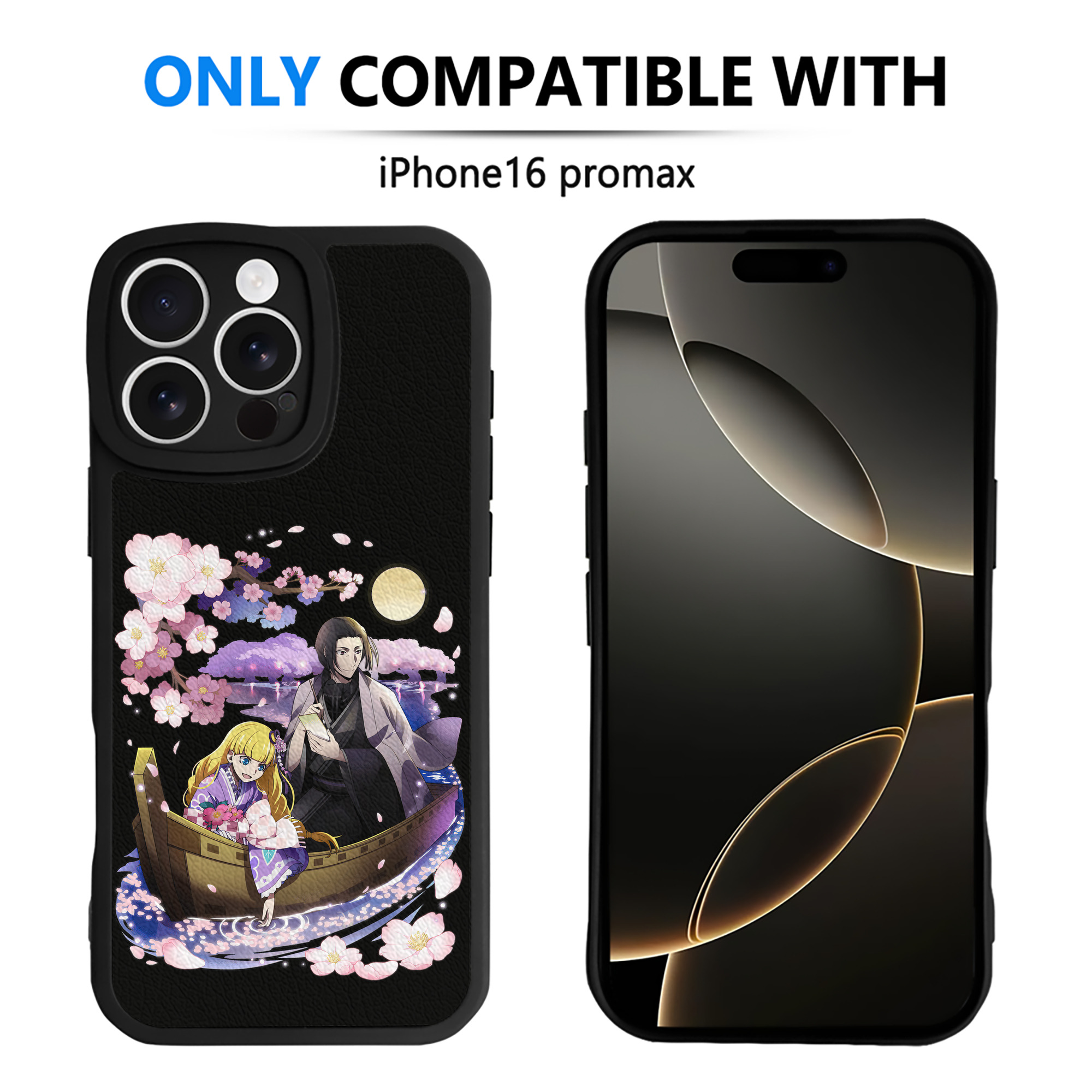 （画像用） 文豪ストレイドッグス Bungo Stray Dogs 【iPhone 16シリーズ対応】シリコンスマホケース（レザー調） 材質：シリコン